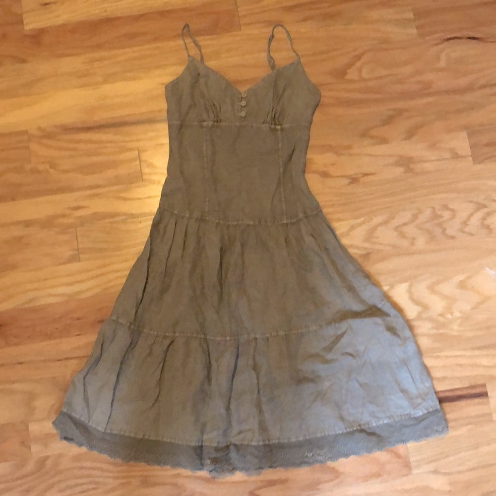 Guess Gray Dress Size 3 Lace